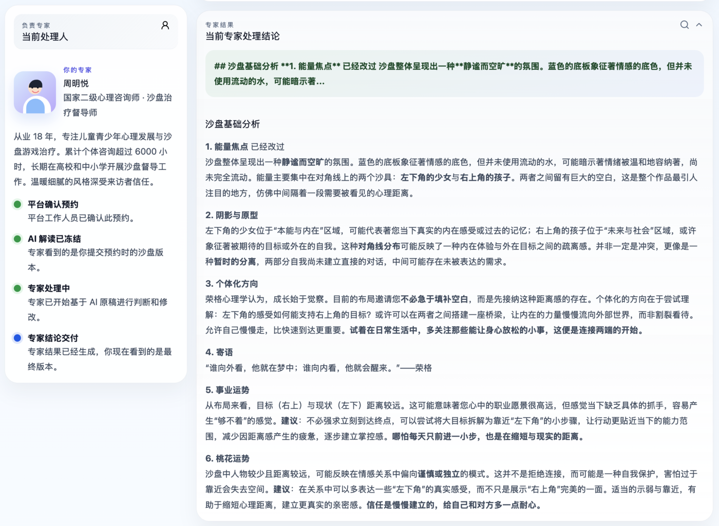 专家报告详情页